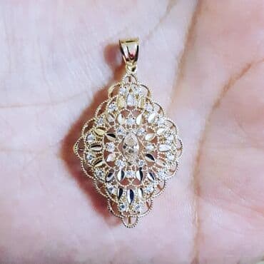 1 qram ağ qızılın qiyməti: Kulon, Sarı qızıl, 585 Əyar, 314 g — 1