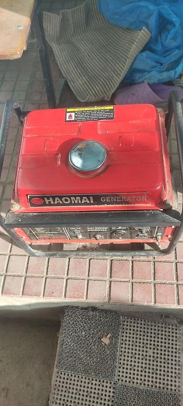 profnastil satışı: HAOMAI Generator – DY1000L modeli - Benzinli portativ generator - OHV — 1
