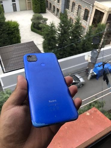 azercell modem satilir: Redmi 9C, 32 GB, rəng - Mavi, Barmaq izi — 4