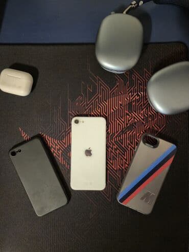 iphon 17: IPhone SE 2020, 128 GB, Ağ, Barmaq izi — 1