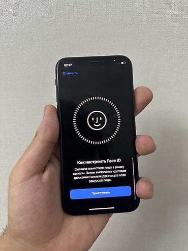 x printer: IPhone X, 64 GB, Jet Black, Simsiz şarj, Face ID — 3