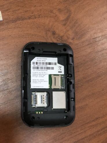 fiber modem: Portativ 4G Wi-Fi router. Model MF25. Daxili batareya ilə təchiz — 5