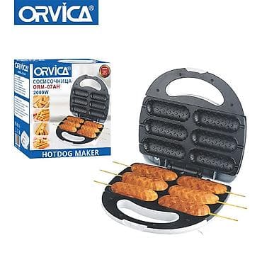 ucuz modem: Toster Hotdog Maker ORM-07AH – evdə sürətli və səliqəli hot-doq — 1