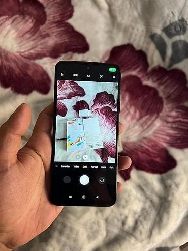 damasni telefon: Redmi Note 11S, 128 GB, rəng - Qara, Barmaq izi, Face ID — 7