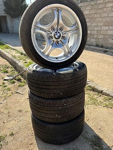BMW üçün 4 ədəd yüngül lehimli disk və təkər komplekti - Marka/model — 3