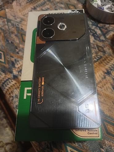 tecno telefon: Tecno Pova 6, 256 GB, rəng - Yaşıl, Sensor, Barmaq izi, Simsiz şarj — 2