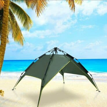 cadır qiymətləri: 4 nəfərlik aftomatik açılıb yığılan Çadır.Açılıb yığılması 20 saniyə — 4