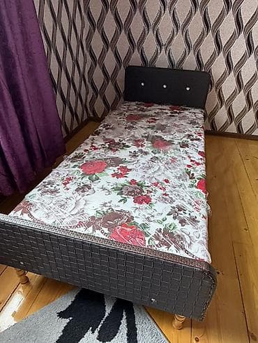 Мебель для дома: Односпальная кровать, Без выдвижных ящиков — 4