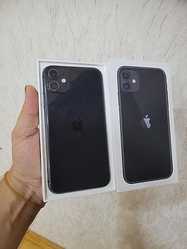 15 pro black: IPhone 11, 128 GB, Qara, Face ID — 3