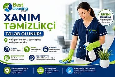 bakı iş elanları ofisiant: Təmizlik | Ofislər | Gündəlik təmizlik, Ümumi təmizlik — 1