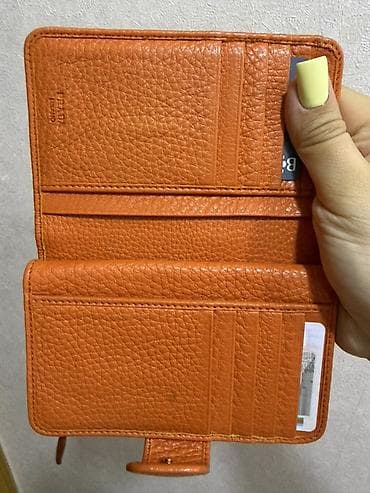 Portmone, pulqabıları: Prada Milano qadın pulqabısı ORIGINAL - Material: toxumalı təbii dəri — 2