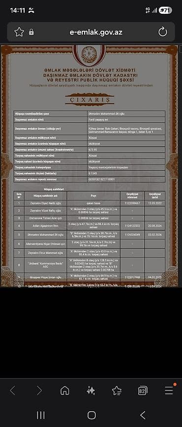 xirdalan kiraye ev: Binəqədi qəs. 2 otaqlı, 100 kv. m, Kredit var, Orta təmir — 2