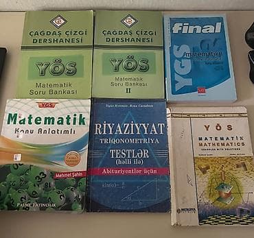 YÖS, YGS/LYS və ümumi riyaziyyat üzrə geniş hazırlıq kitabları dəsti — 3