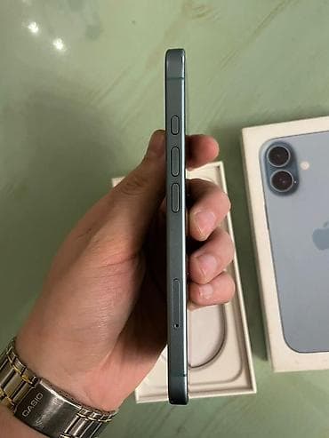 4s iphone: IPhone 16, 128 GB, Mavi, Face ID — 1
