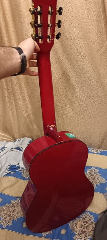 real gitara: Klassik gitara, Yamaha, İşlənmiş, Pulsuz çatdırılma — 6