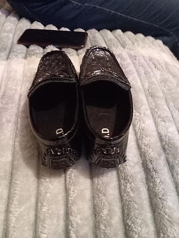 туфли: Цвет - Черный, Б/у — 3