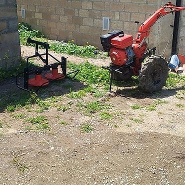w211 arxa stop: Motoblok üçün iki diskli otbiçən başlıq və əlavə aqreqatlar Məhsul — 3