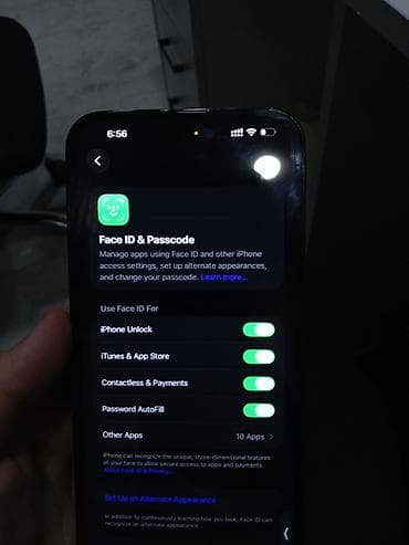 iphone 14 pro max islenmis: IPhone 14 Pro Max, 256 GB, Qara, Face ID — 5