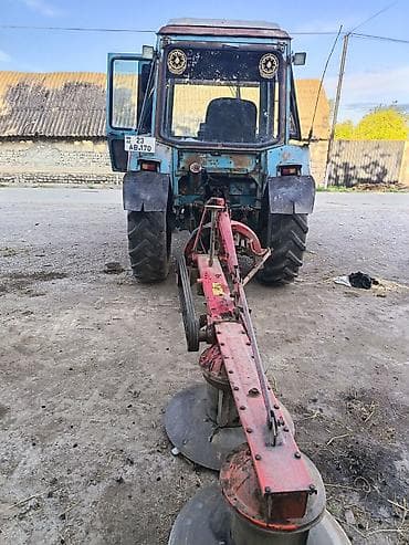 opel guzgu: Belarus MTZ 82.1 traktor - 4x4 (ön aparıcı), universal kənd — 7