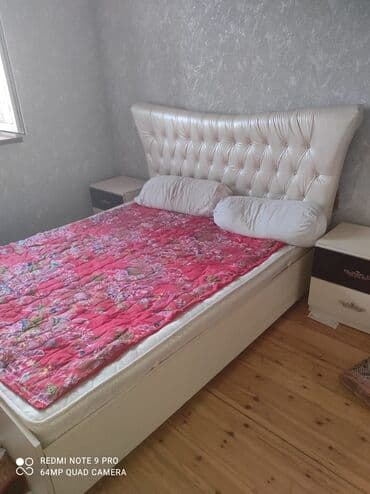 carpayı tek: İkinəfərlik çarpayı, Matras ilə — 2