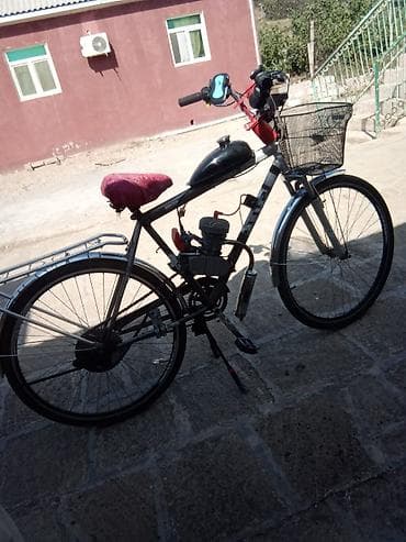 Benzin mühərrikli velosiped - Çərçivə: şəhər tipli, 28 düym təkərlər — 1