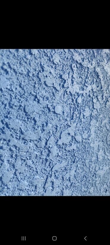 Digər lak-boya məhsulları: Mavi dekorativ suvaq – teksturalı örtük - Rəng: səma-mavi - Üzlük — 2