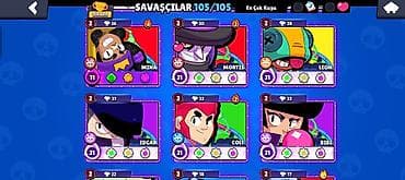 puding it: Brawl Stars hesabı – yüksək səviyyəli, tam dolu profil - Kupa yolu — 6