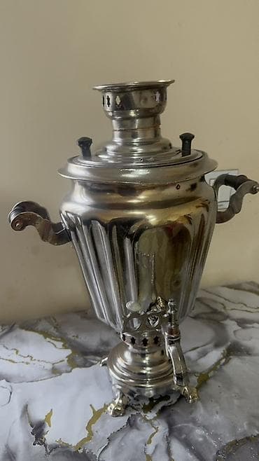 samovar 3 litr: Qedimi samavar su tutumu 5 ltr hec bir prablemi yoxdu ciddi maraqlanan — 1