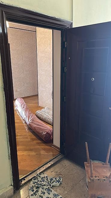 qapi sekilleri: Dəmir giriş qapısı - Material: polad/dəmir, cilalı tünd qəhvəyi — 3