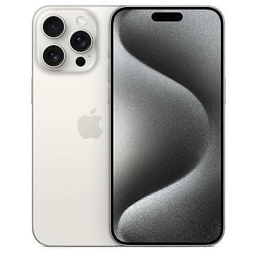 iphone 6 64 g: IPhone 15 Pro Max, 256 GB, White Titanium, Face ID — 1
