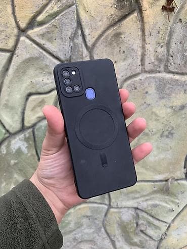 samsung 3: Samsung Galaxy A21S, 64 GB, rəng - Göy, İki sim kartlı — 5
