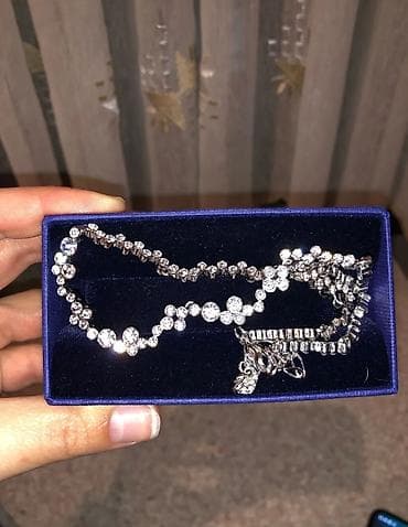 украшение: ✨ Колье Swarovski (оригинал) Элегантное украшение в хорошем состоянии — 1