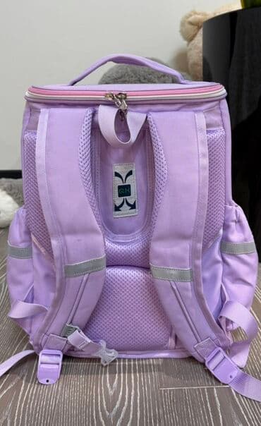 məktəb paltarı: Məhsul: Uşaq/şagird üçün bel çantası - Rəng: Bənövşəyi-çəhrayı — 1