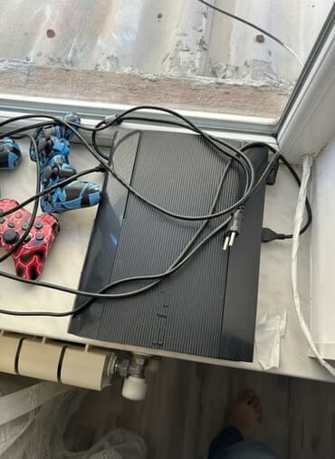 ps3 işlenmiş: PlayStation 3 Super Slim oyun konsolu seti Komplekt: - PS3 Super Slim — 1