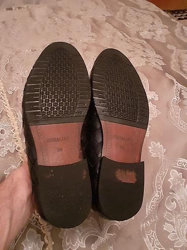 Gencede satilir Deri Salvatore Ferragamo kişi ayaqabisi 90azn alinib — 6