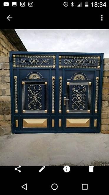 150 lik boru: Isteyinize uygun demir Qapi ve darvazalarin sifarisle — 2