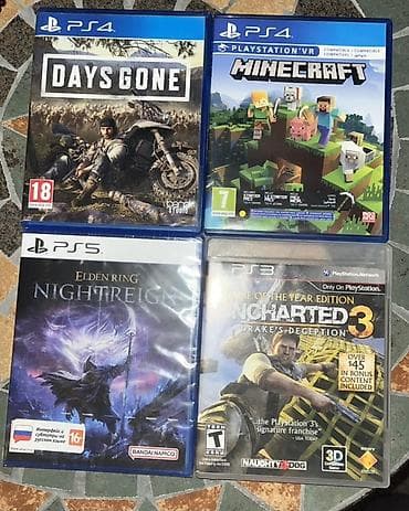 PlayStation oyun diskləri dəsti -Ps 5 elden ring oyun diski açılmayıb lalafo.az -da PlayStation oyun diskləri dəsti -Ps 5 elden ring oyun diski açılmayıb