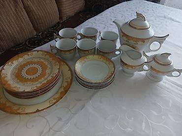 Çay dəsti, rəng - Ağ, Farfor lalafo.az -da Çay dəsti, rəng - Ağ, Farfor