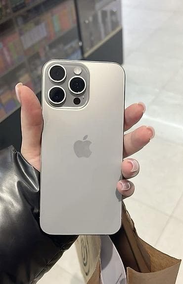 IPhone 15 Pro Max, 256 GB, Natural Titanium, Zəmanət