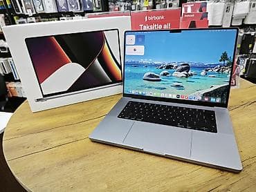 İşlənmiş Apple MacBook, 16 ", Apple M1 Pro, 1 TB