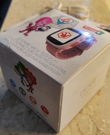 gps izləmə: İşlənmiş, Smart saat, Smart, Sim kart, rəng - Çəhrayı — 1