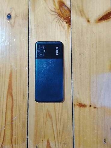 telefon redmi 11: Poco M5, 128 GB, rəng - Qara, Barmaq izi — 4