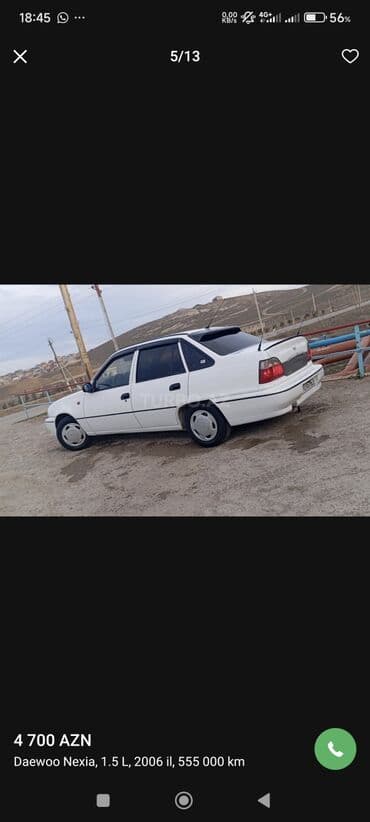 Digər nəqliyyat: Daewoo Nexia: 1.5 l | 2006 il Sedan — 7