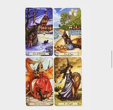 Kağızlar: Everyday Witch Tarot – Deborah Blake (illüstrasiyalar: Elisabeth Alba) — 9