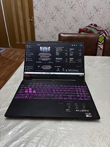 asus 4060: İşlənmiş ASUS TUF Gaming, 15.6 ", AMD Ryzen 7, 512 GB, Ödənişli çatdırılma, Rayonlara çatdırılma, Ünvandan götürmə — 2