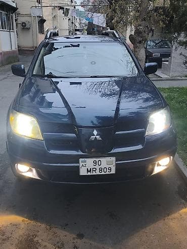212 avtomobil: Barter Var 4gözlə Mitsubishi Outlander, 4WD, tünd mavi rəng — 3