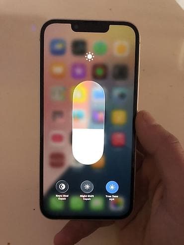 qaz peci temiri: IPhone 13, 128 GB, Ağ, Face ID — 6