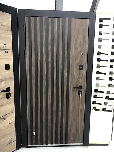 3d qelem: Mənzil üçün Yeni Giriş qapısı 100x210 sm Glazok ilə, Zəmanətli, Pulsuz quraşdırma, Pulsuz çatdırılma, Ödənişli çatdırılma, Rayonlara çatdırılma — 7