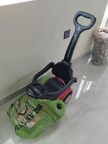 Uşaq üçün itələmə saplı minik maşını - Model: “Speed Passion” yazılı