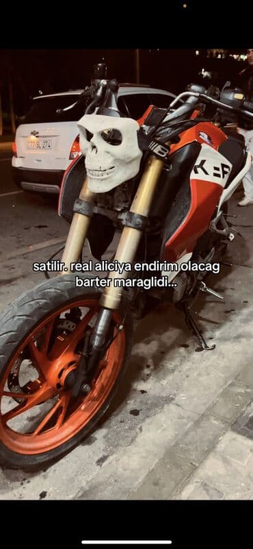 Коммерческий транспорт: Satılır: küçə/naked üslubda motosiklet 150cc di - Rəng — 3